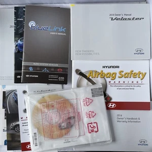 2014 Hyundai Veloster owners manual with Navigation CD/Bluelink - Picture 1 of 11