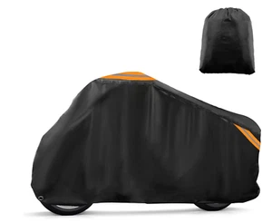 Motorrad Abdeckung Wasserdicht Regen Staubschutz für Harley Davidson Cruiser - Bild 1 von 7
