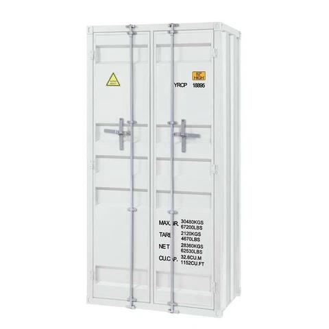 ACME Cargo Wardrobe (Double Door) in White Cover