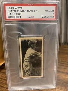 1923 W572  Rabbit Maranville PSA 6