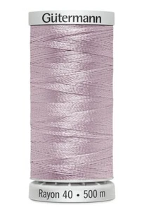 Gutermann Rayon 40 #1111 PASTEL ORCHID, 500m Machine Embroidery Thread - Picture 1 of 2