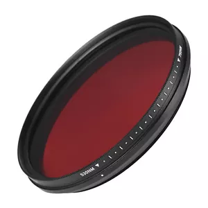 FOTGA 82mm Adjustable Infrared Filter Pass X-Ray Lens Filter Variable O5I7 - Picture 1 of 11