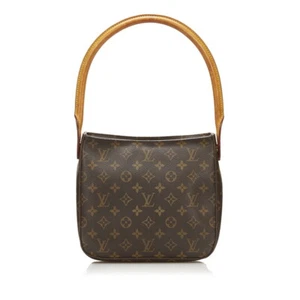 LOUIS VUITTON Monogram Looping MM Shoulder Bag M51146 Women 【Used】 - Picture 1 of 11