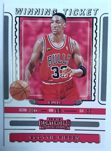 SCOTTIE PIPPEN 5 PANINI CONTENDERS BASKETBALL WINNING TICKET 2019-20 - Picture 1 of 2