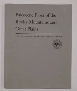 PALEOZÄNE FLORA DER FELSIGEN BERGE UND GROSSEN EBENEN von Brown 1962 - Bild 1 von 8