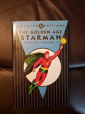 2000 DC Archives The Golden Age Starman Vol 1 novela gráfica de tapa dura HC  Foto 1 de 2