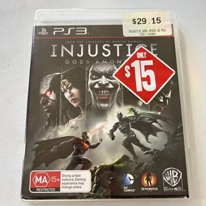 INJUSTICE Gods Among US PS3 With Manual - Picture 1 of 5