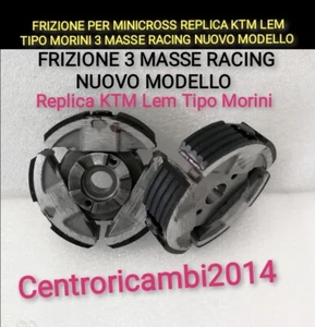 FRIZIONE PER MINICROSS REPLICA KTM LEM TIPO MORINI 3 MASSE RACING NUOVO MODELLO - Foto 1 di 2
