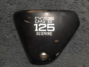 Original VINTAGE 1974 1975 1976 Honda MT125 Elsinore MT 125 LEFT Side Cover - Picture 1 of 4