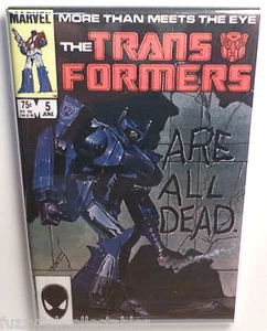 Transformers #5 Marvel Comic Book Cover 2" x 3" Refrigerator or Locker MAGNET - Picture 1 of 3