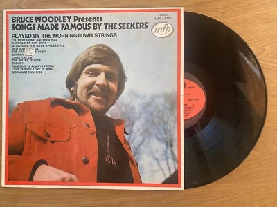 BRUCE WOODLEY Presents Songs Made Famous By The Seekers 12” Vinyl LP Record - Image 1 of 4