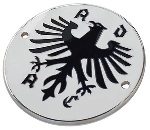 ADAC Club Deutschland car grille badge 3-1/2 inch dia. - Picture 1 of 2