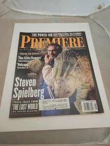 1997 MAY PREMIERE MAGAZINE - STEVEN SPIELBERG FRONT COVER  - Picture 1 of 2