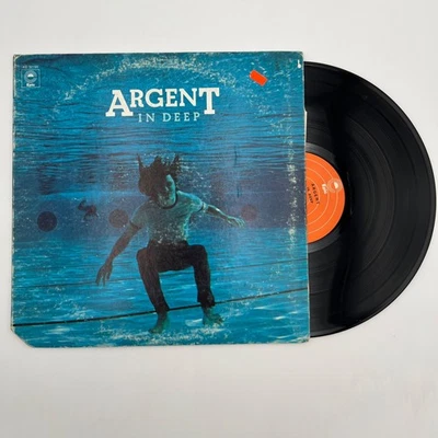 Argent – In Deep LP 1973 Epic KE 32195 Orange Label US Press Prog Rock Vinyl - Image 1 of 4