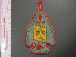 Boy Scout OA Area 12-F 1968 0625PP - Picture 1 of 1