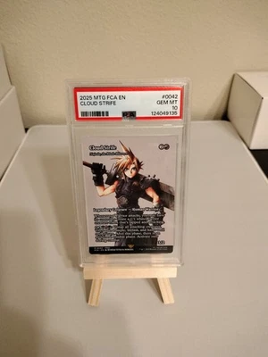 Cloud Strife - Najeela, the Blade-Blossom Final Fantasy: Magic Card 42 PSA 10 - Image 1 of 2