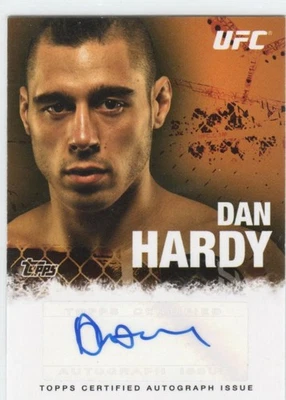 2010 Topps UFC DAN HARDY #FA-DH Authentic Certified AUTO - Image 1 of 2