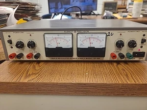 AS-IS Vtg Elenco Precision Model XP-660 Triple Regulated Variable Power Supply - Zdjęcie 1 z 7