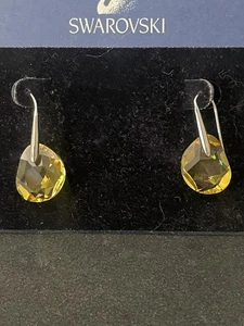 PENDIENTES PERFORADOS ENERGÉTICOS SWAROVSKI, ámbar colgante gota - Imagen 1 de 4
