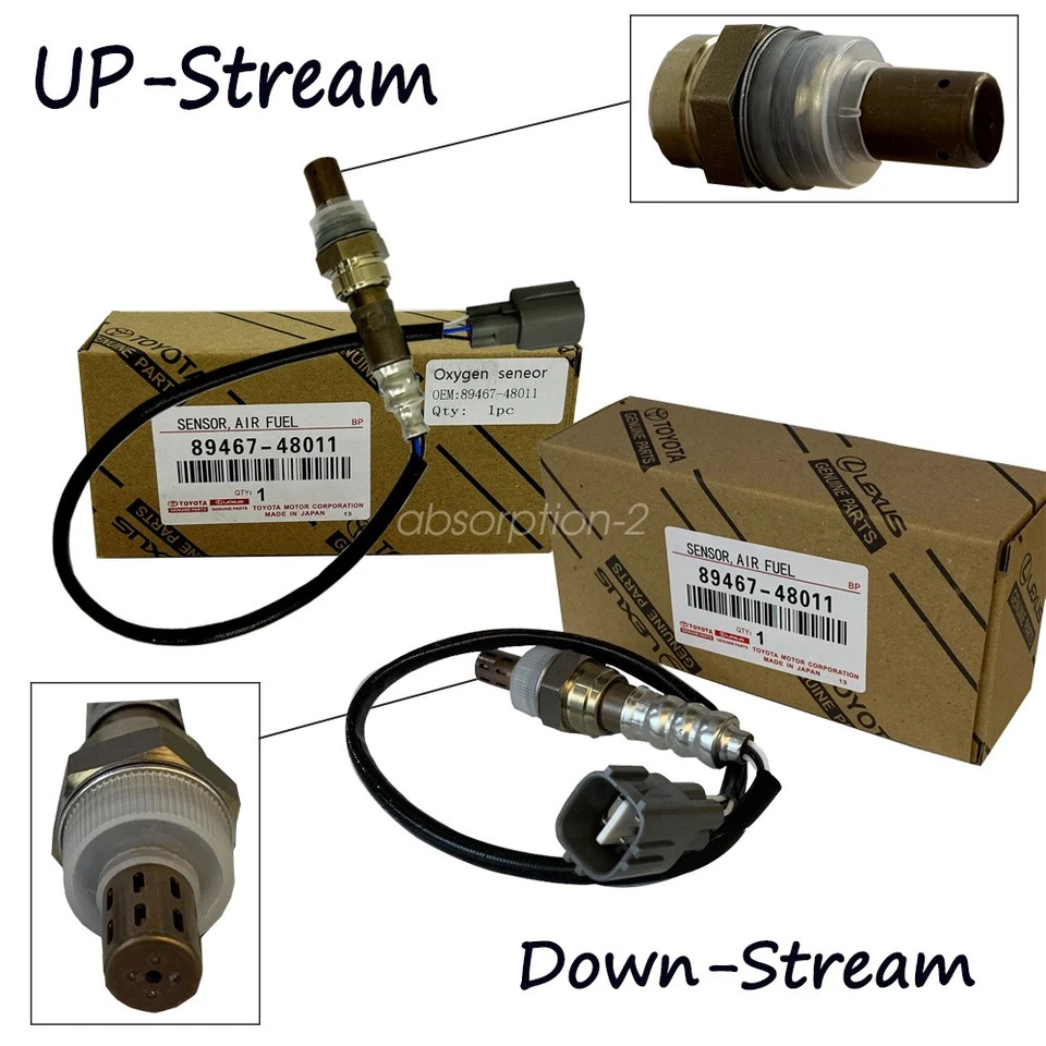 OEM O2 Oxygen Sensor Upstream & Downstream Set For Tacoma Lexus 89467-48011 Foto 1 de 4