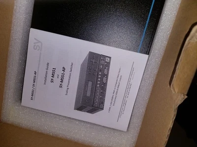 SY-MS51 with 5 INPUT PRESENTATION SWITCHER scaling switcher no power supply - Image 1 of 3