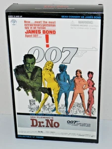 SIDESHOW 007 JAMES BOND DR NO SEAN CONNERY 12" NUEVO SELLADO 2002 CONJUNTO DE PELÍCULAS EN CAJA - Imagen 1 de 4