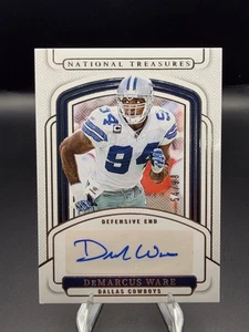 DeMarcus Ware National Treasures - Auto 54/99 - Dallas Cowboys - Picture 1 of 2