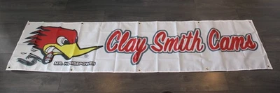 Bandera de arcilla Smith Cams grande 2x8 carreras velocidad taller coche mecánico garaje Foto 1 de 4