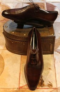 Berluti 'Alessandro' Marmorierte Mahagoni Oxford-Schuhe - UK 10 - Bild 1 von 8