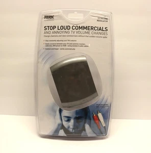 Terk VR-1 TV Volume Regulator Stop Loud Commercials TV Volume Change Stopper NEW - Picture 1 of 4