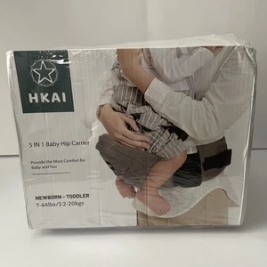HKAI 5-in-1 Baby Hip Seat Carrier – Ergonomic Baby Waist Seat | Newborn–Toddler - Picture 1 of 1