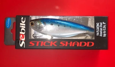 Iscas flutuantes Sebile Stick Shadd 114 4 1/2" 1 Oz American Shad - Imagem 1 de 3