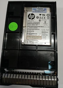 HP 759202-003 600GB 1K SAS 2,5" HDD mit 765867 3,5" Träger - Bild 1 von 3