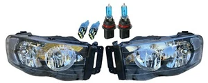 Headlights Head Lights Lamps w/ HB5 9007 Halogen 3157 LED for 2002-05 Dodge Ram - Bild 1 von 2