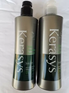 Champú y acondicionador de limpieza profunda Hair Clinic System Kerasys cuidado del cuero cabelludo anti - Imagen 1 de 3