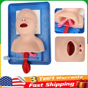 Intubation Manikin Study Teaching Baby Infant Model Airway Management Trainer US - Picture 1 of 9