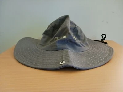 Sombrero Bonnie Sun Unisex Gris Talla Única Verano Correa Ajustable Exterior Foto 1 de 3