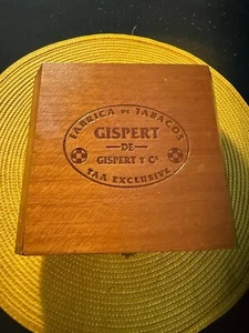 Gispert leere Zigarrenkiste Fabrica de Tabacos - Bild 1 von 5