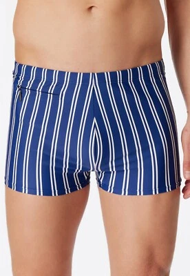 Schiesser Uomo Pantaloncini da Bagno Retrò Aqua Swimmshort 5-9 M-3XL Costume - Immagine 1 di 4