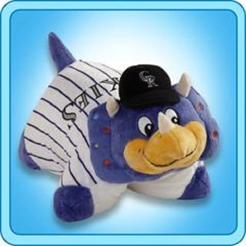 Colorado Rockies Large 18" Mascot Pillow Pet - MLB Cover