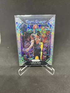 LeBRON JAMES 2018-19 Panini Prizm Fast Break That's Savage Lakers Silver Disco - Picture 1 of 6