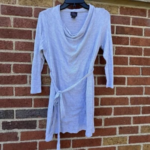 Oh Baby by Motherhood Maternity Cowl Neck Sparkle Lightweight Sweater Top Size M - Picture 1 of 6