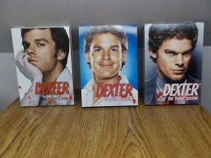 LKE NEW DEXTER SEASON 1,2,3 DVD LKE NEW CONDITION - Picture 1 of 1