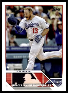 2023 Topps Update Base #US179 Max Power Los Angeles Dodgers
