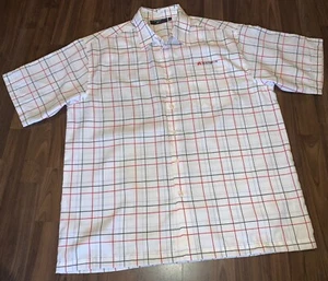 BLUETRIBE LTD. Oberhemd kurzarm Leinen Gr. XXL ~ 2XL weiß kariert ~ 1a Zustand - Bild 1 von 2