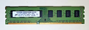 2 GB Micron MT18JTF25884AZ-1G4F1 PC3-10600U-9-10-B0 DDR3 SDRAM-1333 PC DIMM RAM - Picture 1 of 2