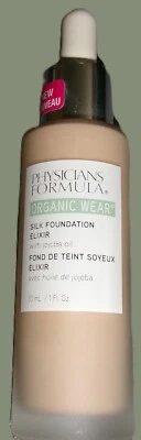 PHYSICIANS FORMULA ORGANIC WEAR SILK FOUNDATION ELIXIR #PF11062 LIGHT 03 NEW - Image 1 of 2