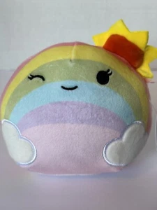 NWT Kellytoy Squishmallow SUNSHINE 5” The RAINBOW Stuffed Plush Toy - Picture 1 of 12