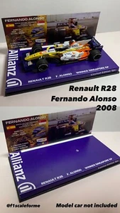 [FONDO F1 MINICHAMPS] /2008 / FERNANDO ALONSO [ RENAULT R28] / 1:43 - Imagen 1 de 6
