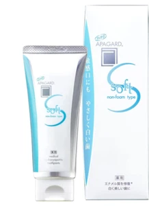 Apagard Soft non-foam type 80g Sangi Japan Whitening toothpaste - Picture 1 of 5